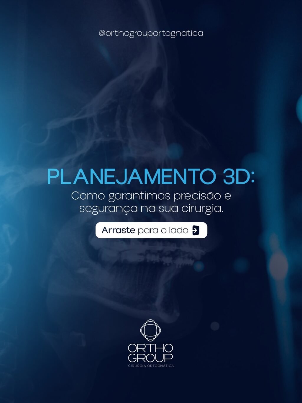 Instagram post from orthogrouportognatica. This post is in position 0.